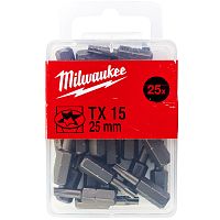 Бита TX15 25 мм (25 шт) Milwaukee (4932399595) купить в Гродно