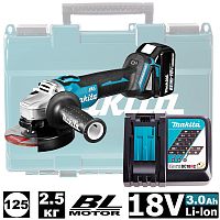 Угловая шлифмашина аккумуляторная DGA504RF (DGA 504 RF) MAKITA купить в Гродно