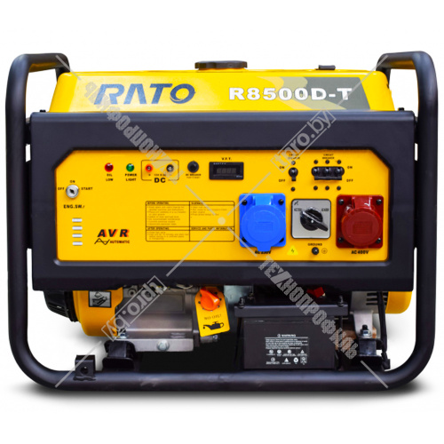 Генератор бензиновый RATO R8500D-T (220 В / 8 кВт / 380 В / 8 кВт)  купить в Гродно