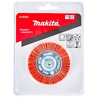 Щетка дисковая нейлоновая (75 мм / G80 / 6 мм) MAKITA (D-45593) купить в Гродно