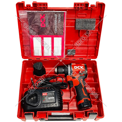 Дрель-шуруповерт аккумуляторная KDJZ1250 DCK (KDJZ1250(TYPE EK)) купить в Гродно фото 4