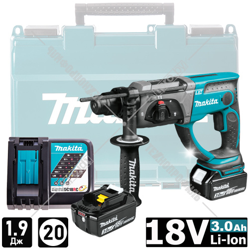 Перфоратор аккумуляторный DHR202RFE (DHR 202 RFE) MAKITA купить в Гродно