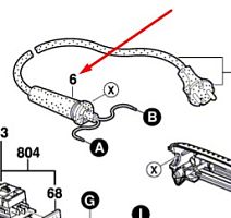 Наконечник 10,5-11х100 мм к GWS 22/24/26 BOSCH (1600703036) купить в Гродно