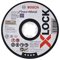 Отрезной круг X-LOCK 115x1x22.23 мм Expert for Inox + Metal BOSCH (2608619263) купить в Гродно