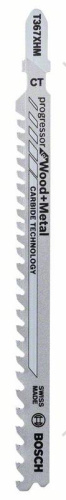 Пилка для лобзика T 367 XHM Progressor for Wood + Metal (3 шт) BOSCH (2608667562) купить в Гродно фото 2