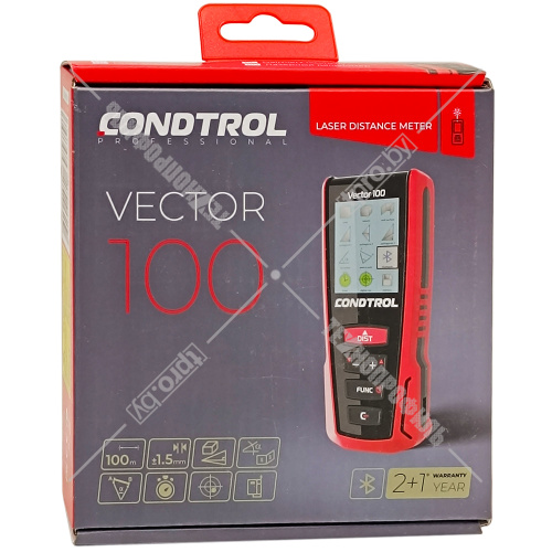 Лазерный дальномер Vector 100 CONDTROL (1-4-100) купить в Гродно фото 2