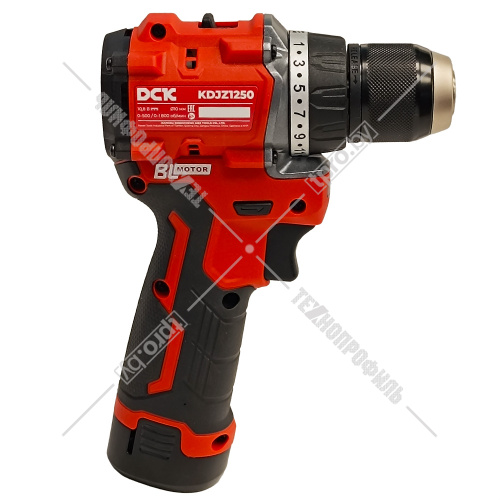 Дрель-шуруповерт аккумуляторная KDJZ1250 DCK (KDJZ1250(TYPE EK)) купить в Гродно фото 11