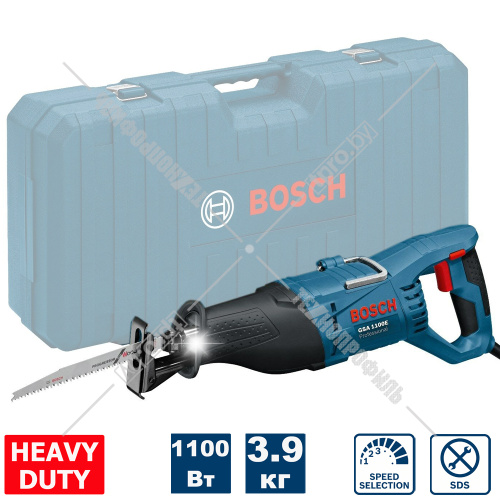 Пила сабельная GSA 1100 E Professional BOSCH (060164C800) купить в Гродно