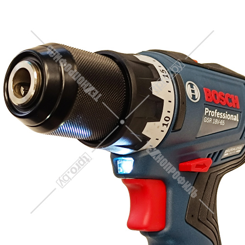 Дрель-шуруповерт аккумуляторная GSR 18V-65 Professional BOSCH (06019N3000) купить в Гродно фото 5