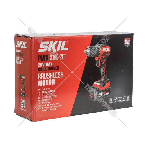 Дрель-шуруповерт аккумуляторная DL6293 SKIL (DL6293SE21) купить в Гродно фото 2