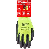 Защитные сигнальные перчатки Hi-Vis Cut level (Ур.3 / размер 8/M / 1 пара) Milwaukee (4932478131) купить в Гродно