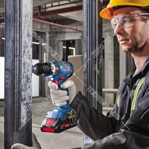 Дрель-шуруповерт ударная аккумуляторная GSB 18V-65 Professional BOSCH (06019N3100) купить в Гродно фото 18