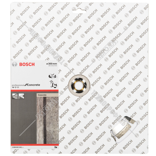 Алмазный круг Standard for Concrete 300x20/25,4 мм BOSCH (2608602543) купить в Гродно фото 3