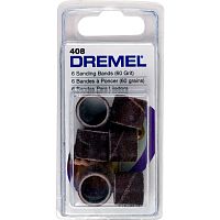 (408) Наждачная трубка 13,0 мм K60 (6 шт) Dremel (2615040832) купить в Гродно