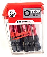Бита Shockwave Impact Duty TX25 50 мм (10 шт) Milwaukee (4932430882) купить в Гродно