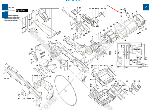 Комплект угольных щеток GTM 12 JL BOSCH (1619PA4631) купить в Гродно фото 2