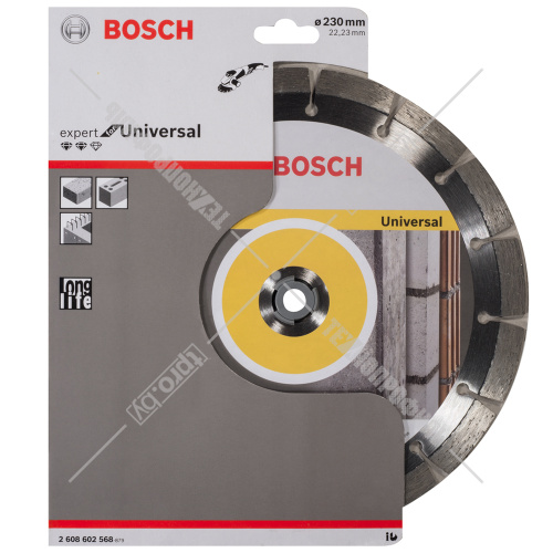 Алмазный круг Expert for Universal 230x22,23 мм BOSCH (2608602568) купить в Гродно