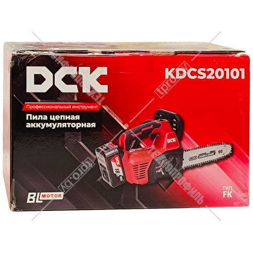 Пила цепная аккумуляторная KDCS20101 DCK (KDCS20101(TYPE FK)) купить в Гродно фото 2