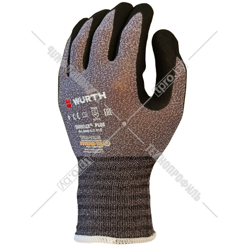 Защитные перчатки "Tigerflex Plus" (размер 9/L / 1 пара) WURTH (0899411019) купить в Гродно фото 3