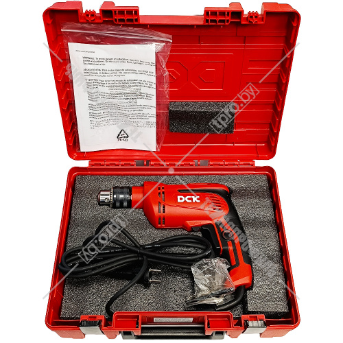 Дрель безударная KJZ06-13 DCK (KJZ06-13) купить в Гродно фото 3