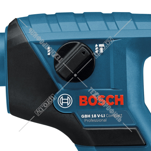 Перфоратор аккумуляторный GBH 18 V-LI Compact Professional BOSCH (0611905300) фото 3