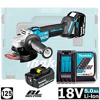 Угловая шлифмашина аккумуляторная DGA504RTJ (DGA 504 RTJ) MAKITA купить в Гродно