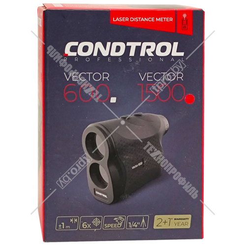 Лазерный дальномер Vector 1500 CONDTROL (1-4-102) купить в Гродно фото 2