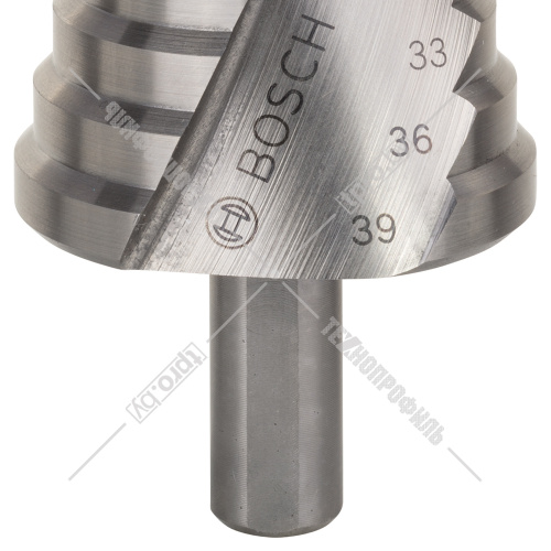 Ступенчатое сверло HSS 6-39 мм по металлу BOSCH (2608597521) купить в Гродно фото 4
