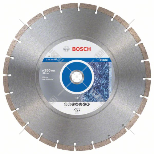 Алмазный круг Standard for Stone 350х25,4 мм BOSCH (2608603797) купить в Гродно