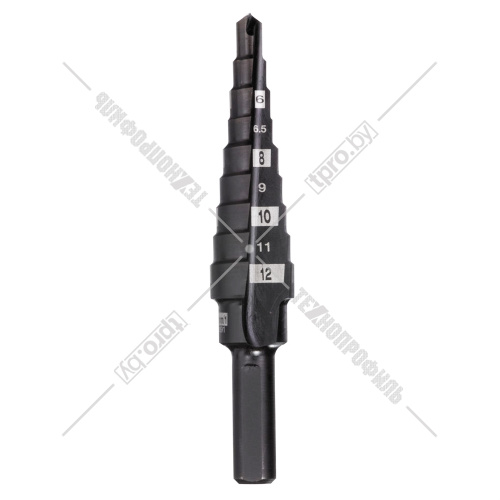 Ступенчатое сверло Step Drill 4-12 мм (шаг 1 мм) Milwaukee (48899301) купить в Гродно фото 2