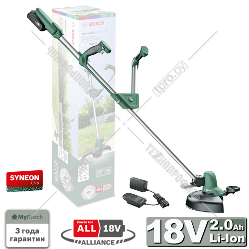 Триммер аккумуляторный UniversalGrassCut 18-260 BOSCH (06008C1D00) купить в Гродно