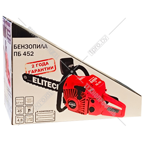 Бензопила ПБ 452 ELITECH ДМ (E1611.013.00) купить в Гродно фото 2