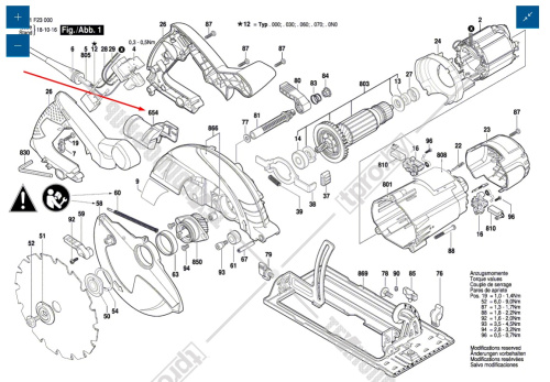 Адаптер пылесоса к GKS 190 / GKS 67 BOSCH (1619P06204) купить в Гродно фото 2