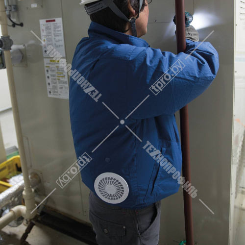 Куртка с охлаждением DFJ304ZXL (размер XL) аккумуляторная MAKITA купить в Гродно фото 5