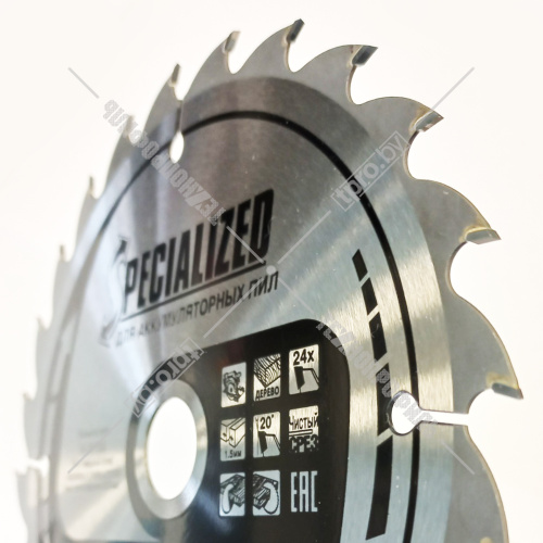 Пильный диск 165x1,5х20 мм Z24 (для аккумуляторных пил) MAKITA (B-31158) купить в Гродно фото 5