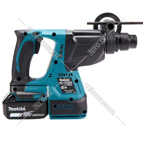 Перфоратор аккумуляторный DHR242Z (DHR 242 Z) MAKITA купить в Гродно фото 7
