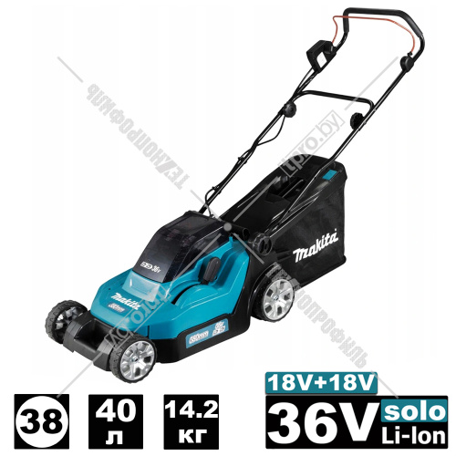 Газонокосилка аккумуляторная DLM382Z (DLM 382 Z) MAKITA купить в Гродно