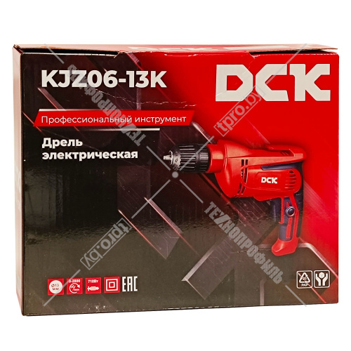 Дрель безударная KJZ06-13K DCK (KJZ06-13K) купить в Гродно фото 2