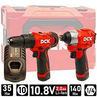 Набор инструментов KDKIT25 (KDJZ23-10i / KDPL04-8) DCK (KDKIT25(TYPE EK)) купить в Гродно