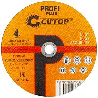 Отрезной круг 230х2,5х22,23 мм PROFI Plus по металлу / нержавейке CUTOP (40002т) купить в Гродно