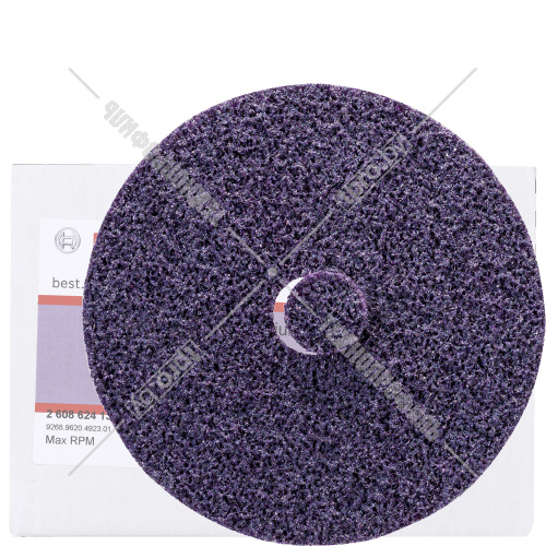 Нетканный шлифкруг (крупное зерно) Best for Inox SCM 125x22,23 мм BOSCH (2608624136) купить в Гродно